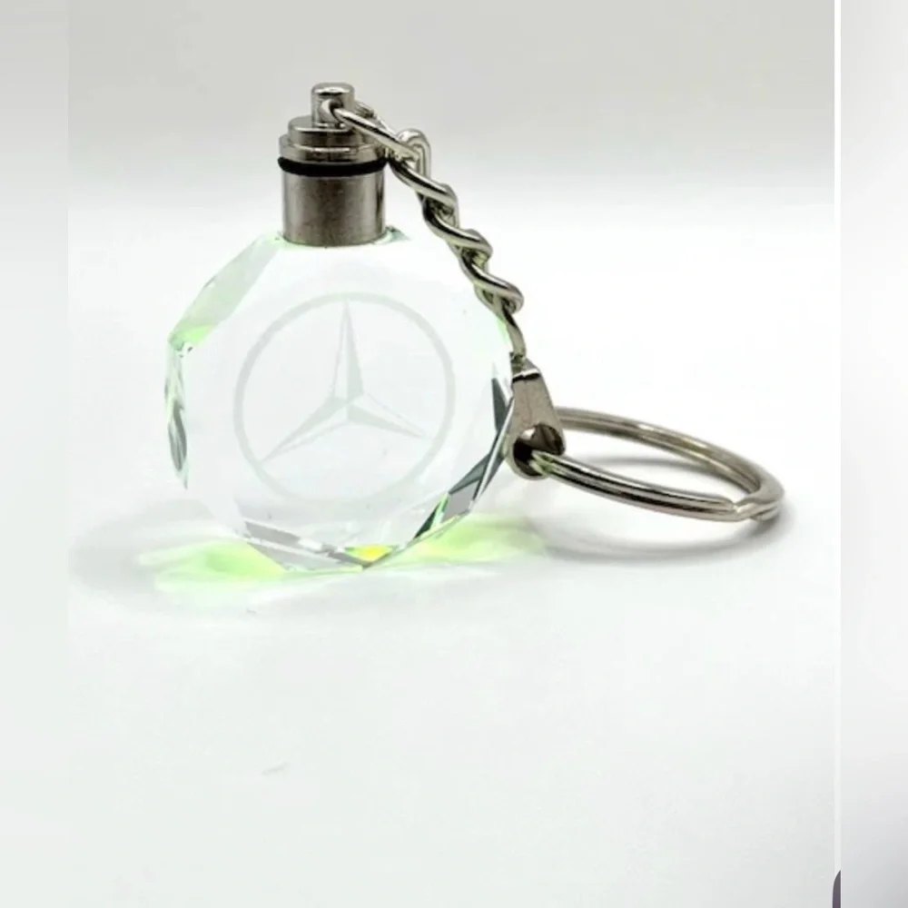 Multicolor LED Car Keychain